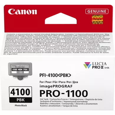 Canon 6777C001/PFI-4100PBK Ink cartridge light black 80ml for Canon IPF PRO-1100