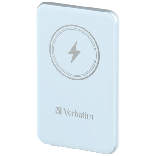 Verbatim Charge ´n´ Go Magnetic Wireless Power Bank 5000mAh Blue