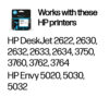 HP N9K05AE/304 Printhead cartridge color, 100 pages/5% 2ml for HP DeskJet 2620/3720