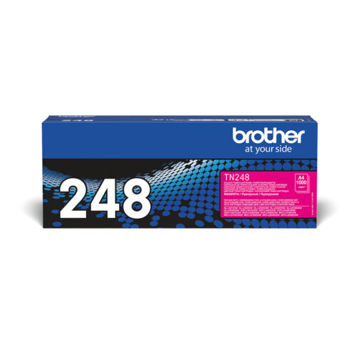 Brother TN-248M Toner-kit magenta, 1.000 pages ISO/IEC 19752 for Brother DCP-L 3500/HL-L 8200