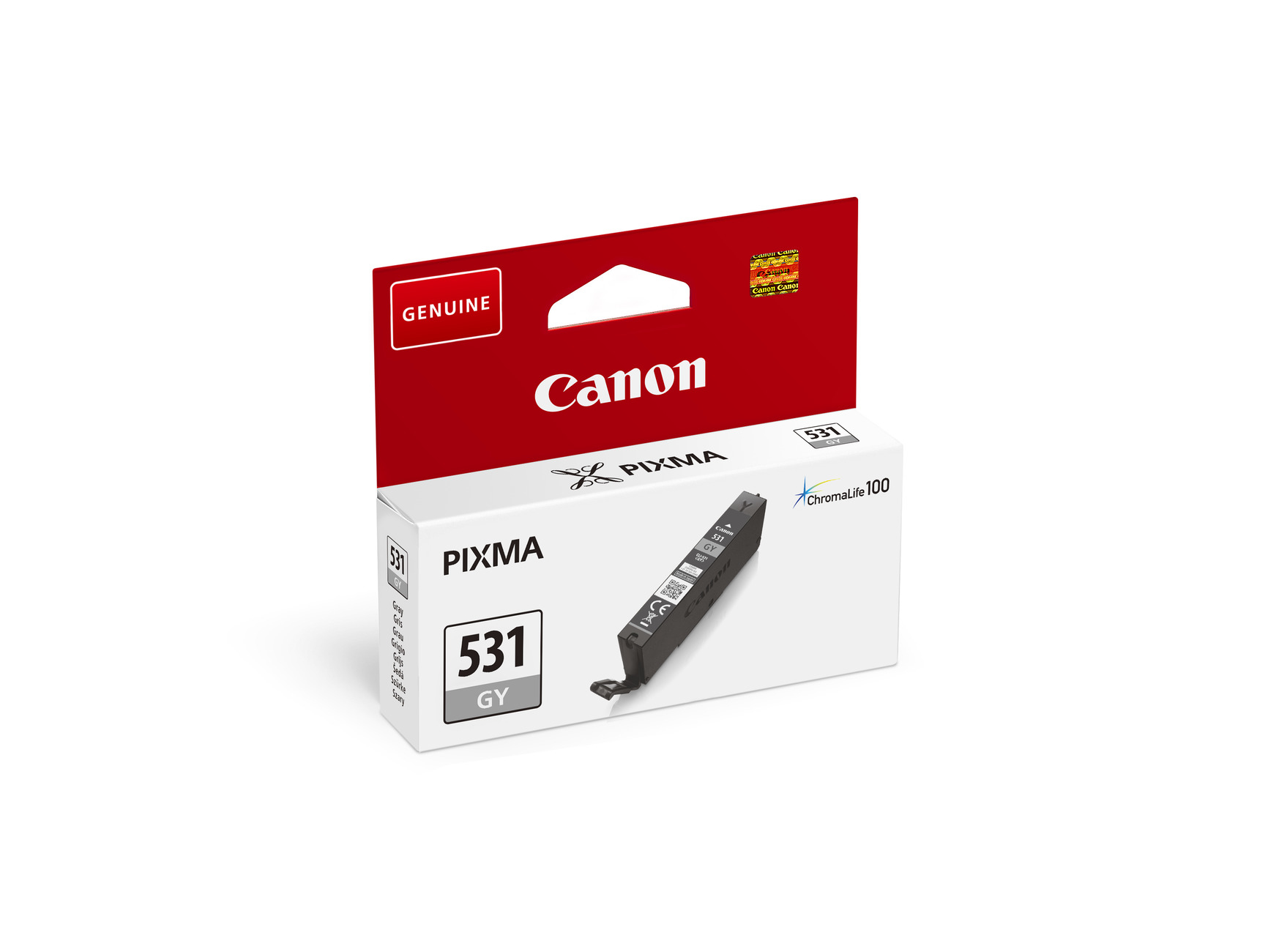 Canon 6122C001/CLI-531GY Ink cartridge gray, 324 pages ISO/IEC 19752 8.2ml for Canon Pixma TS 8750