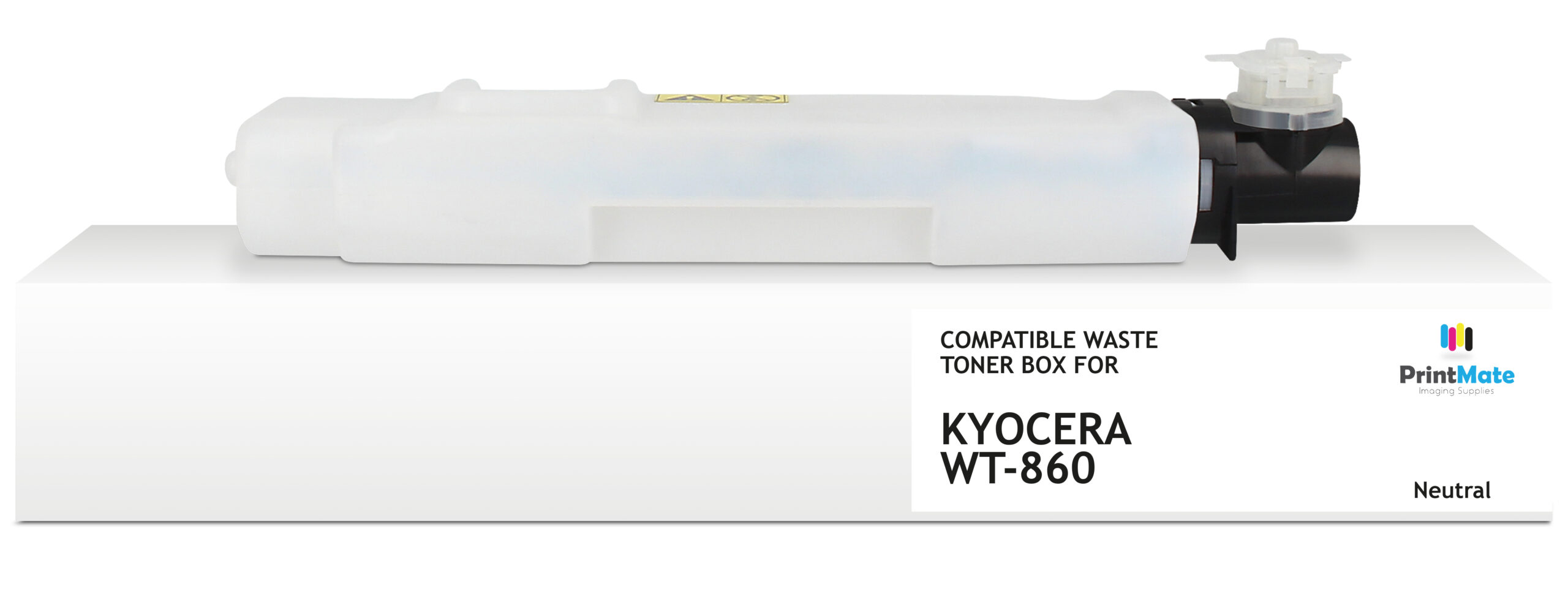PrintMate KYOCERA WT-860, compatible waste bin, Neutral, 25000p 100000p