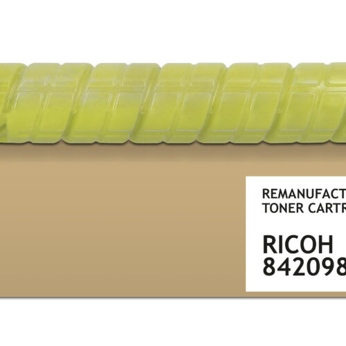 dba5ef5af0b67068bdd7cb2ab1c1fcdd23d7e74f PrintMate RICOH 842098, remanufactured toner, Yellow 6000p