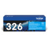 dbee9d05ff9f86bc19eaa1fdf27d271766cf2080 Brother TN-326C Toner-kit cyan high-capacity, 3.500 pages ISO/IEC 19798 for Brother DCP-L 8400/8450/HL-L 8250