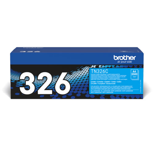 Brother TN-326C Toner-kit cyan high-capacity, 3.500 pages ISO/IEC 19798 for Brother DCP-L 8400/8450/HL-L 8250