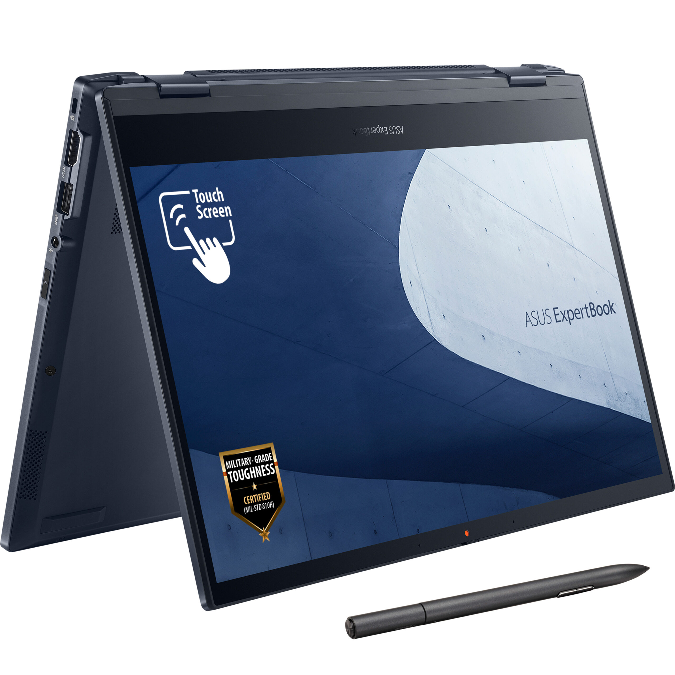 dc08686fffebc5de3b9964093b142ccf ASUS ExpertBook B5 Flip B5302FEA-LG0304R Intel® Core™ i5 i5-1135G7 Hybrid (2-in-1) 33.8 cm (13.3") Touchscreen Full HD 8 GB DDR4-SDRAM 256 GB SSD Wi-Fi 6 (802.11ax) Windows 10 Pro Black