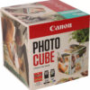 Canon 5225B017/PG-540+CL-541 Printhead cartridge multi pack black / color Cube white blue + Photopaper PP-201 13x13cm 40 sheet 180pg+180pg Pack=2 for Canon Pixma MG 2150/MX 370