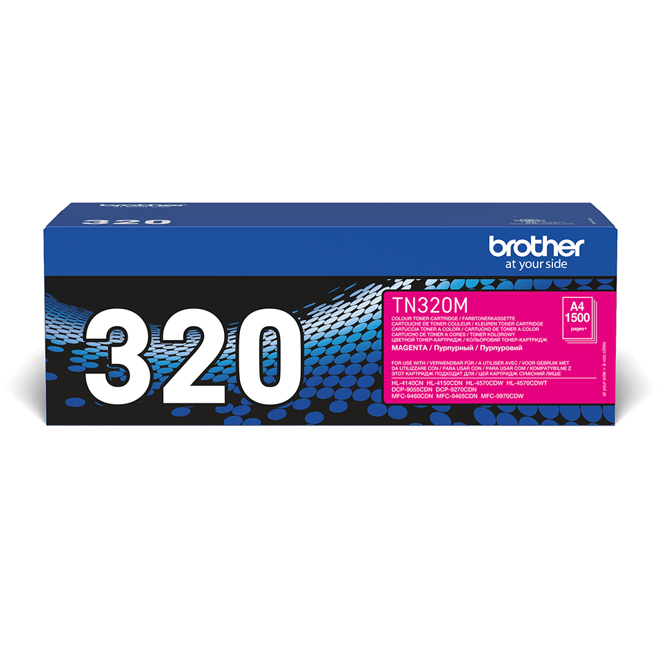 Brother TN-320M Toner magenta, 1.500 pages ISO/IEC 19798 for Brother HL-4150/4570