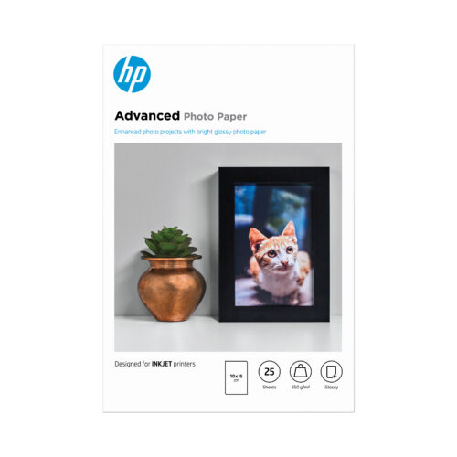 HP Q8691A High-glossy-photopaper 25 sheet 10x15 cm 250g/m² for InkJet