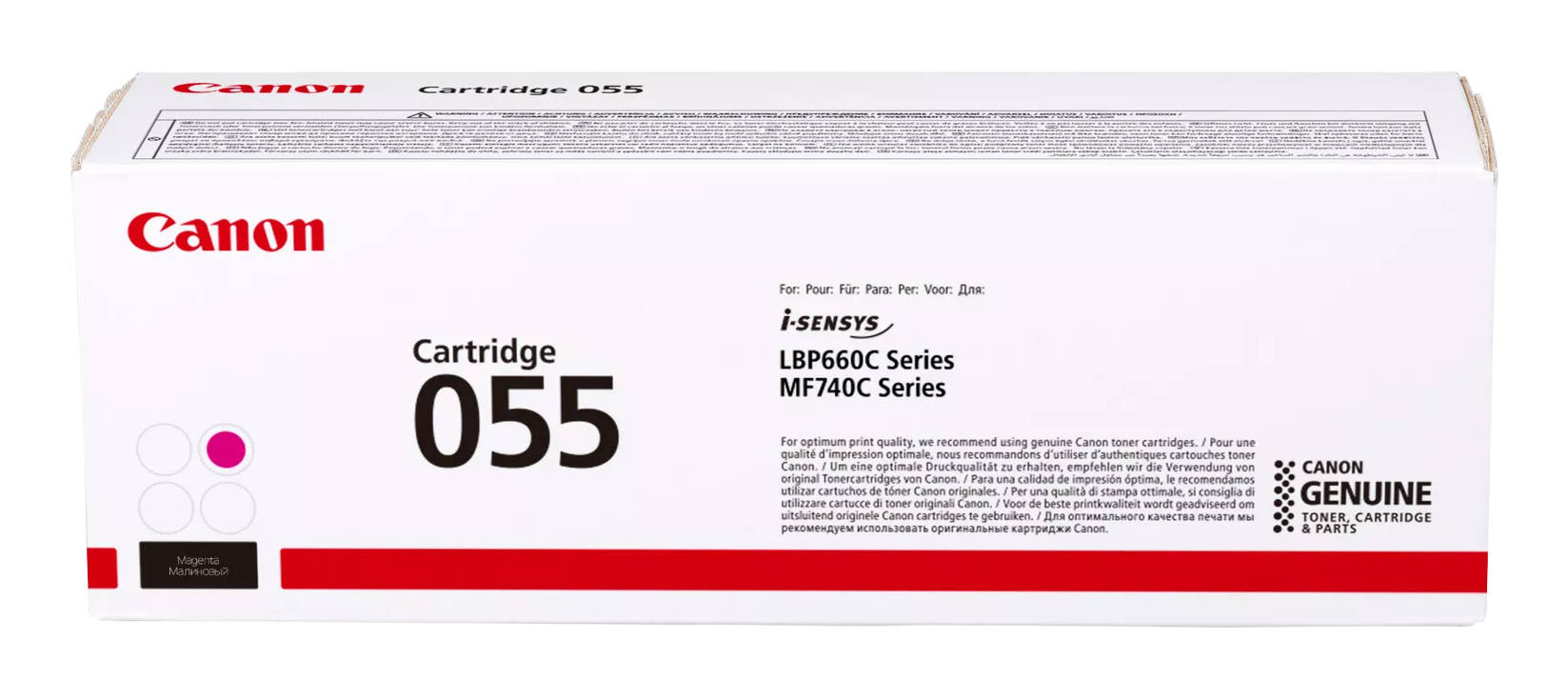 Canon 3014C002/055 Toner cartridge magenta, 2.100 pages ISO/IEC 19752 for Canon LBP-660