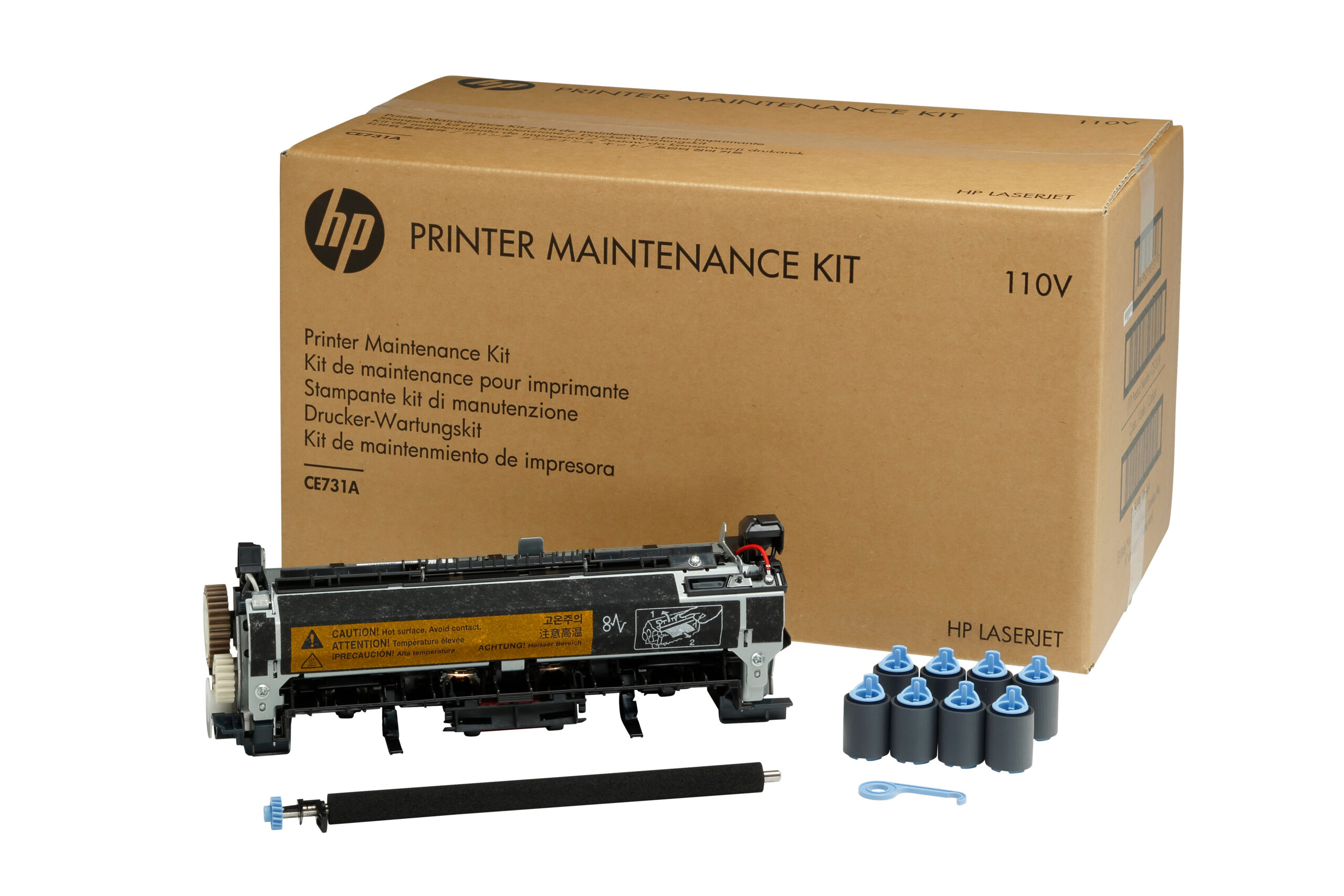 HP CE732A Maintenance-kit 230V, 225.000 pages for LaserJet M 4555 f MFP/ fskm MFP/ h MFP/ MFP/ Series