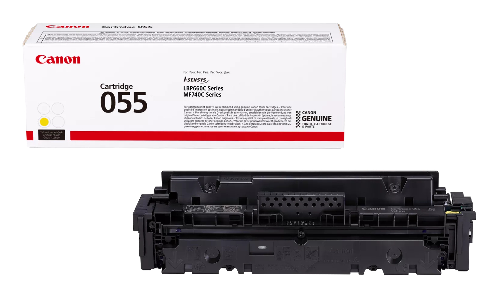 Canon 3013C002/055 Toner cartridge yellow, 2.100 pages ISO/IEC 19752 for Canon LBP-660