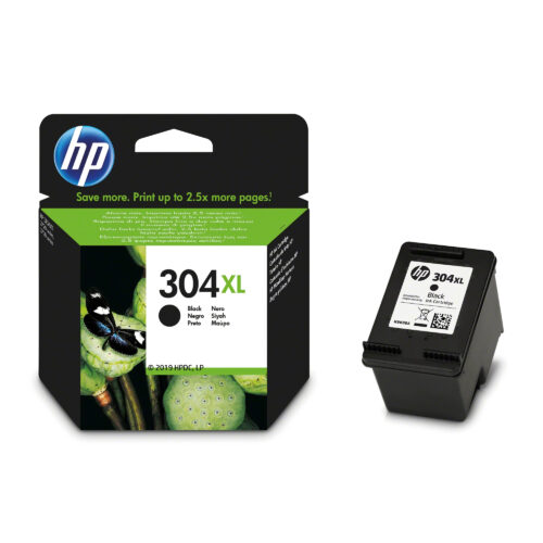 df576039025b495b8daf783a56e931284afa21f2 HP N9K08AE/304XL Printhead cartridge black high-capacity, 300 pages ISO/IEC 24711 6ml for HP DeskJet 2620/3720