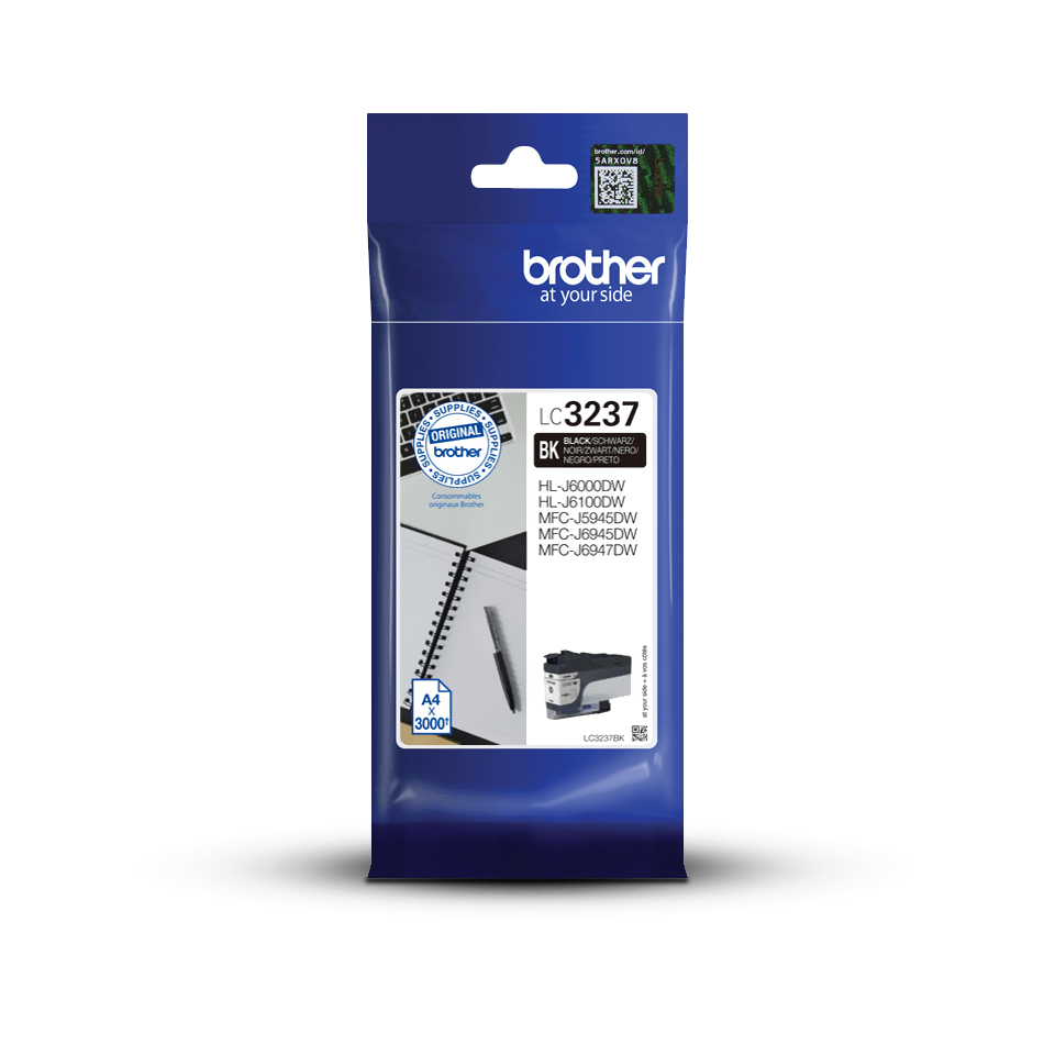 Brother LC-3237BK Ink cartridge black, 3.000 pages for Brother MFC-J 5945
