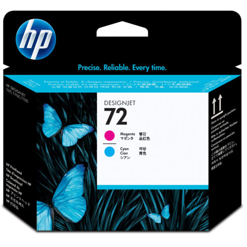 e1677832fb161ead2d586d2a55ca0423deebbf18 HP C9383A/72 Printhead magenta + cyan for HP DesignJet T 1100/1200/1300/620
