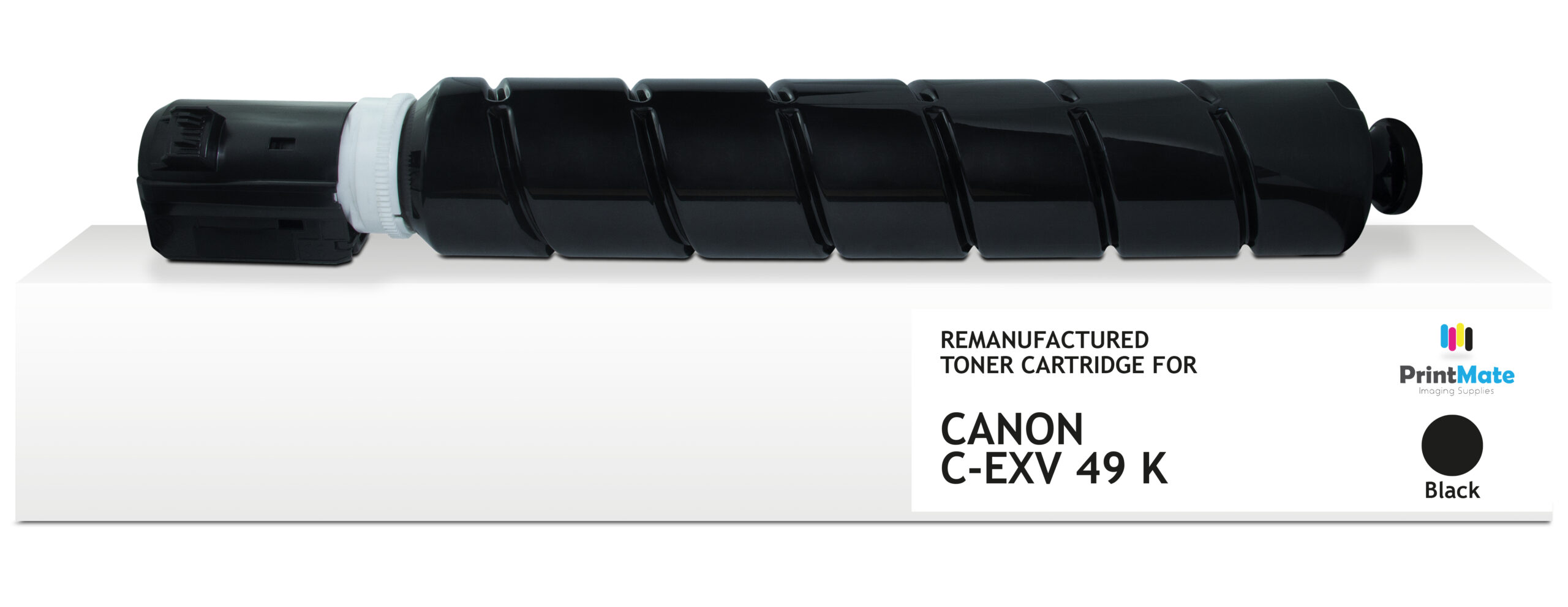 e186c6e2a85d8ba093323aeb4ef1b358c6afb963 PrintMate CANON C-EXV49 K, remanufactured toner, Black 36000p