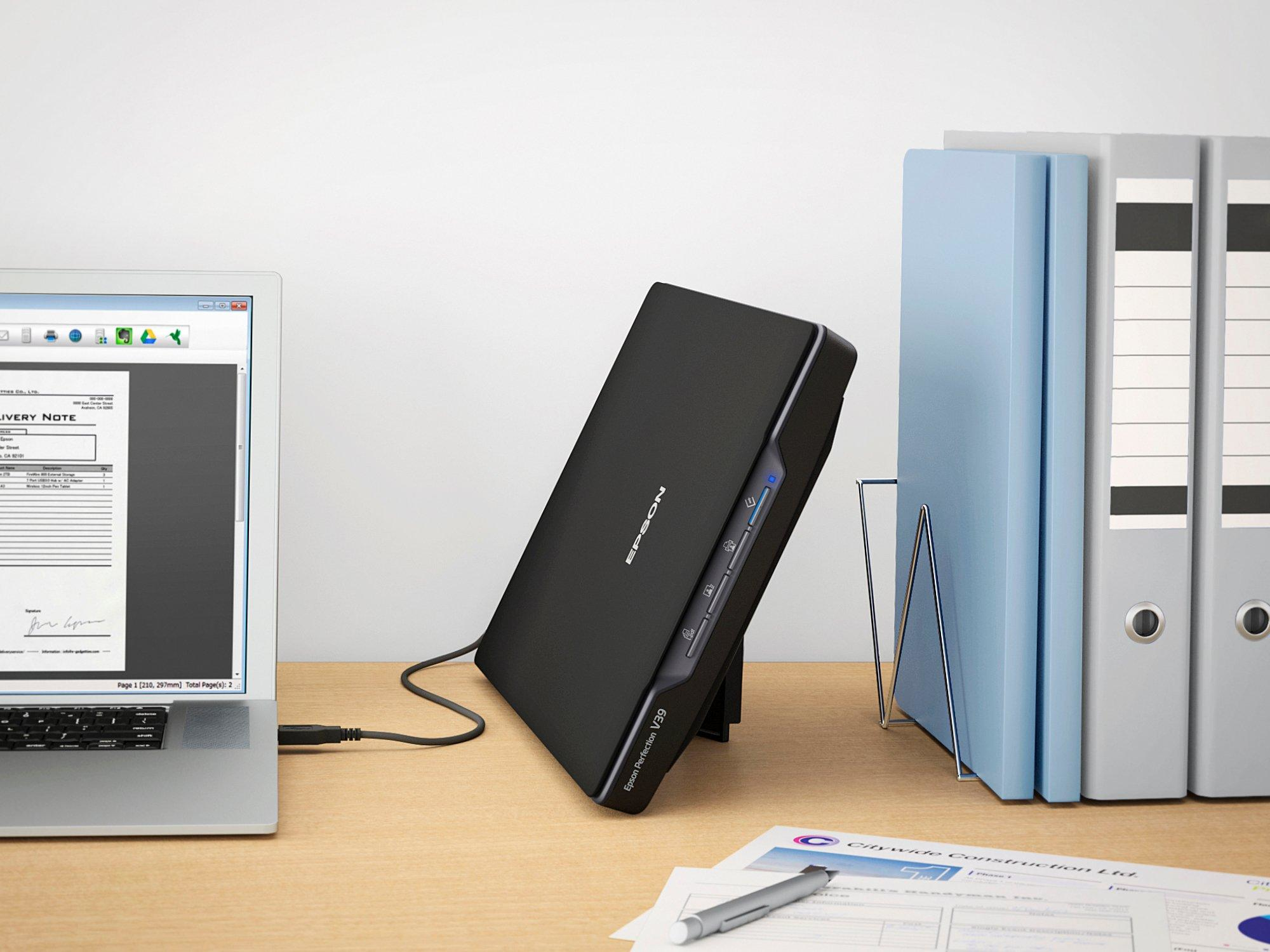 Epson Perfection V39II Flatbed scanner 4800 x 4800 DPI A4 Black
