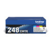 Brother TN-248CMYK Toner MultiPack Bk,C,M,Y, 4x1.000 pages ISO/IEC 19752 Pack=4 for Brother DCP-L 3500/HL-L 8200