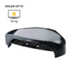 e33d5acbe8b432e49c6cfed1c1a90c7e0281ebf1 Fellowes Computer Monitor Stand with 3 Height Adjustments - Smart Suites Monitor Riser Plus with Storage Area - Ergonomic Adjustable Monitor Stand for Computers - Max Weight 10KG/Max Size 21" - Black