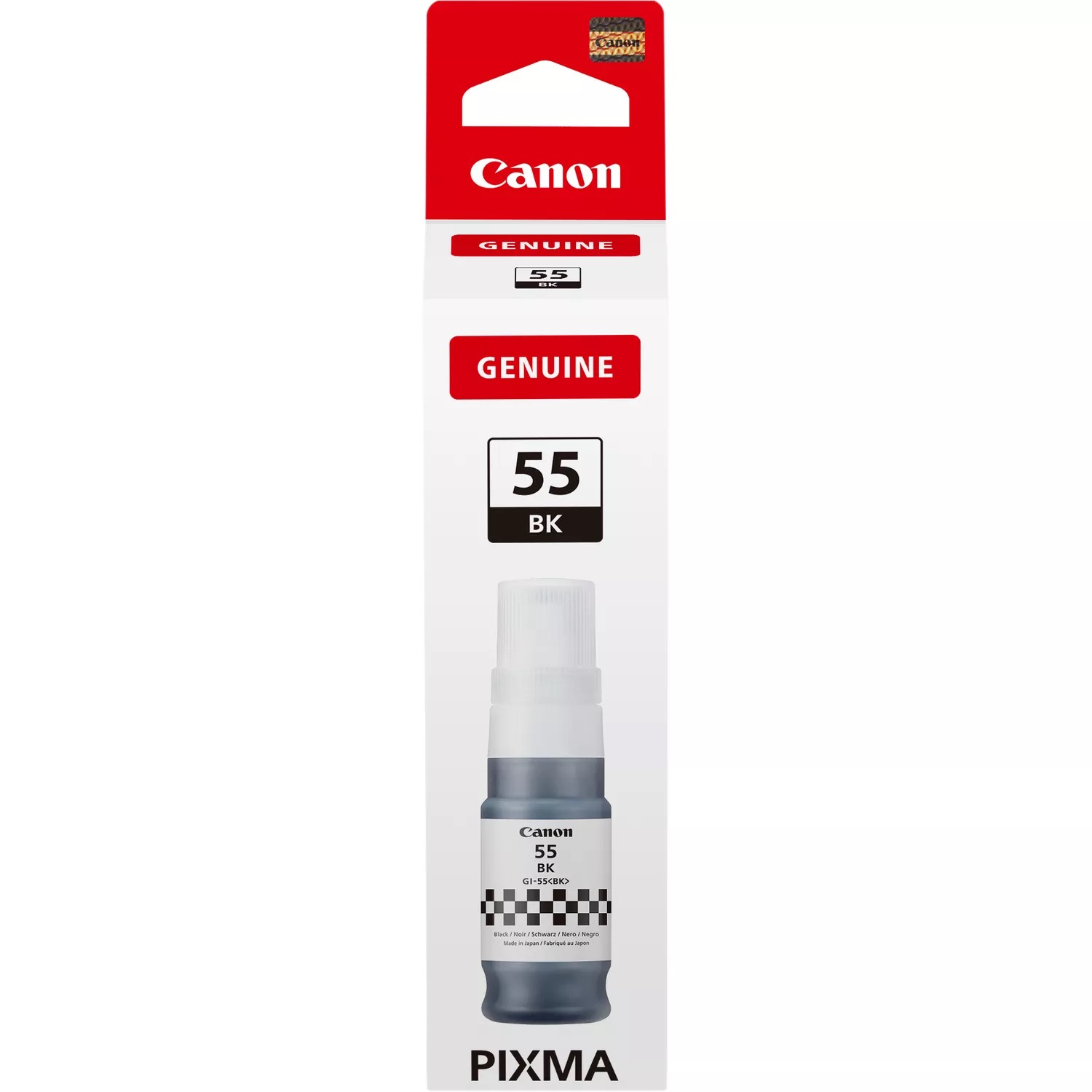 e353bb45f001b2766ac417c8ec318db9 Canon 6292C001/GI-55BK Ink bottle black, 3.000 pages ISO/IEC 19752 70ml for Canon Maxify GX 1050
