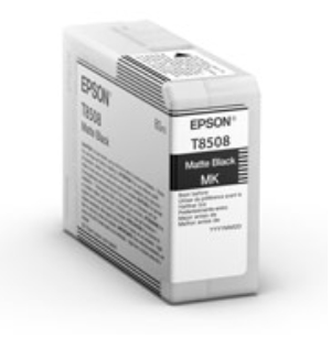 e3c66406ad59a3dfc03b497381b32e42 Epson C13T85080N/T8508 Ink cartridge black matt 80ml for Epson SC-P 800