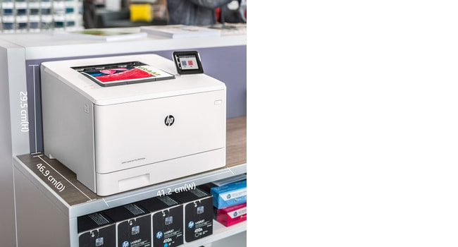e447317045c1aeee001ef82cb95367d3 HP Color LaserJet Pro MFP M454dn Multifunction Colorlaser (W1Y44A)