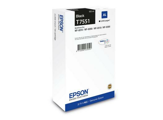 e454574f4619b6fb48b60a4fd4456e1b7e055c3b Epson C13T75514N/T7551 Ink cartridge black, 5.000 pages 100ml for Epson WF 6530/8090/8510