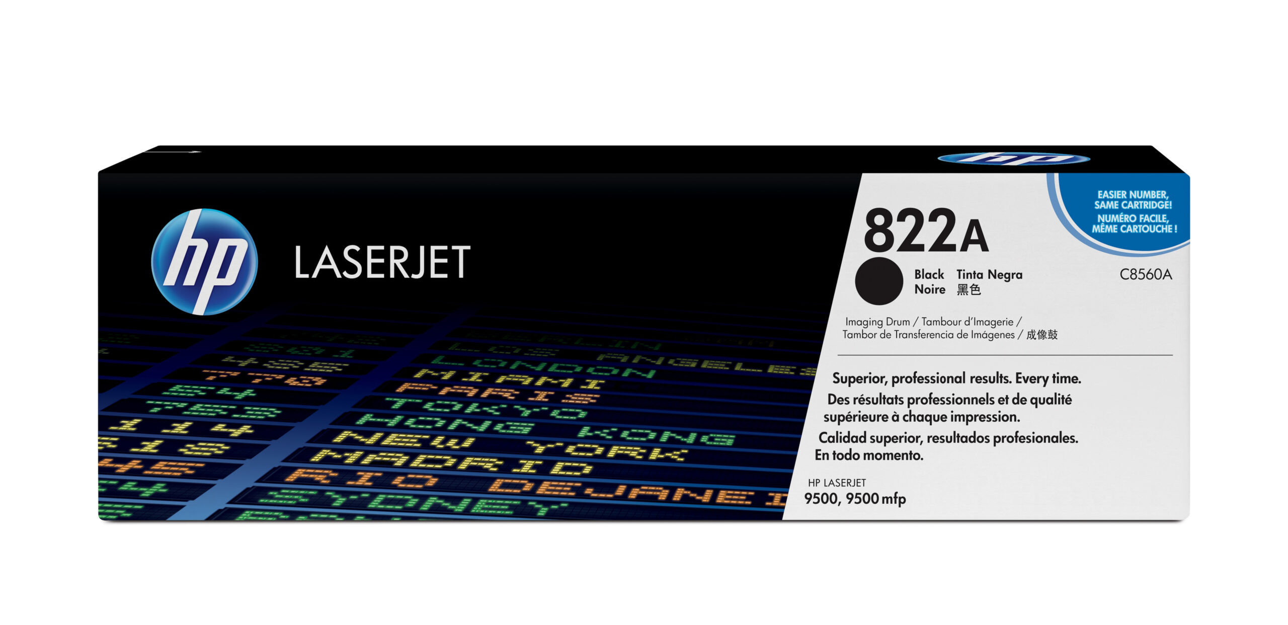 HP C8560A/822A Drum kit black, 40.000 pages/5% for HP Color LaserJet 9500