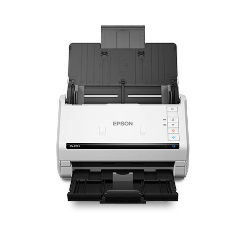 Epson WorkForce DS-770II Sheet-fed scanner 600 x 600 DPI A3 Black, White