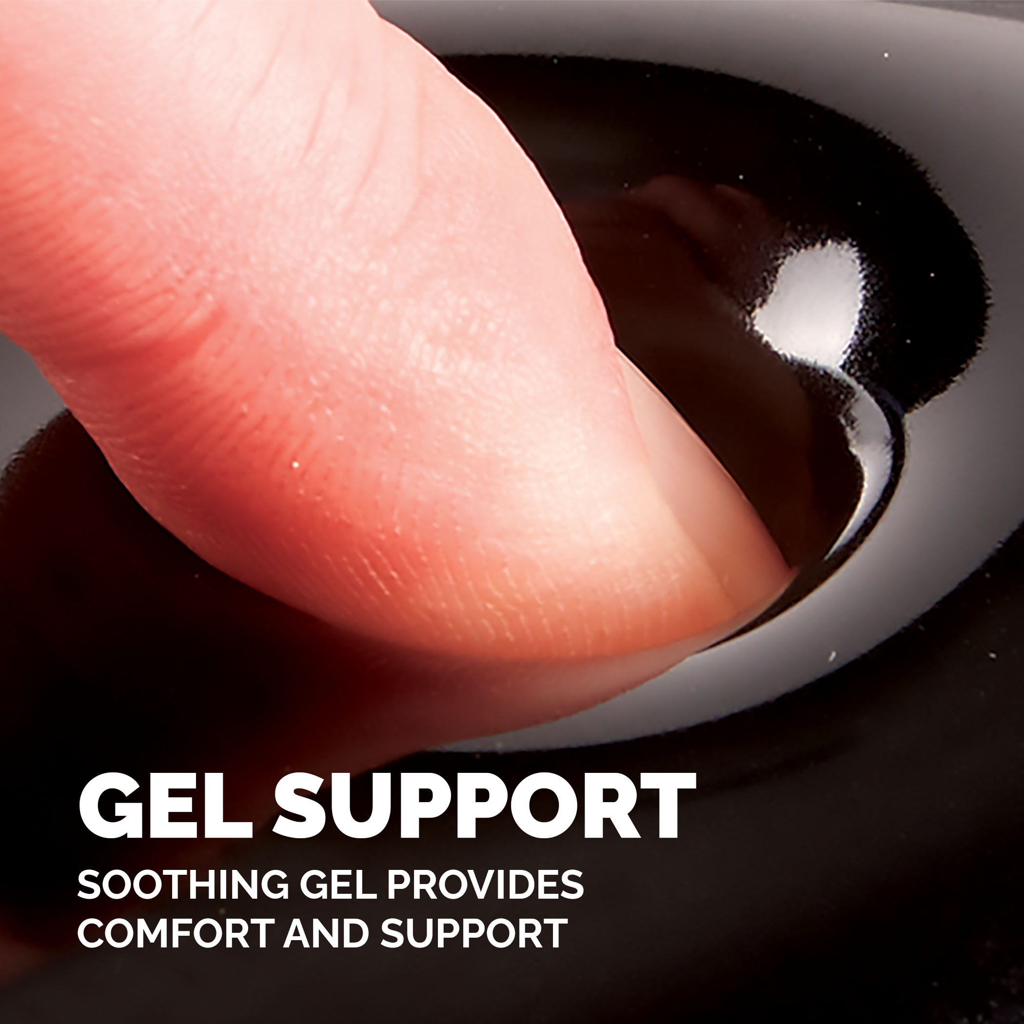 e71b530c7cdae2b1c84dc24e04ad74f2c548dd2d Fellowes Mouse Mat Wrist Support - Crystals Gel Mouse Pad with Non Slip Rubber Base - Ergonomic Mouse Mat for Computer, Laptop, Home Office Use - Compatible with Laser and Optical Mice - Black