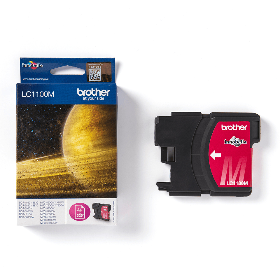 e761a9870894a3cb626e6c0448a362799416aeaf Brother LC-1100M Ink cartridge magenta, 325 pages ISO/IEC 24711 5.5ml for Brother DCP 185 C/MFC 6490 C