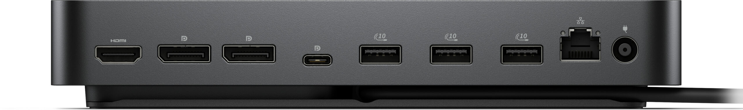 DELL WD25 Wired USB 3.2 Gen 2 (3.1 Gen 2) Type-C Black