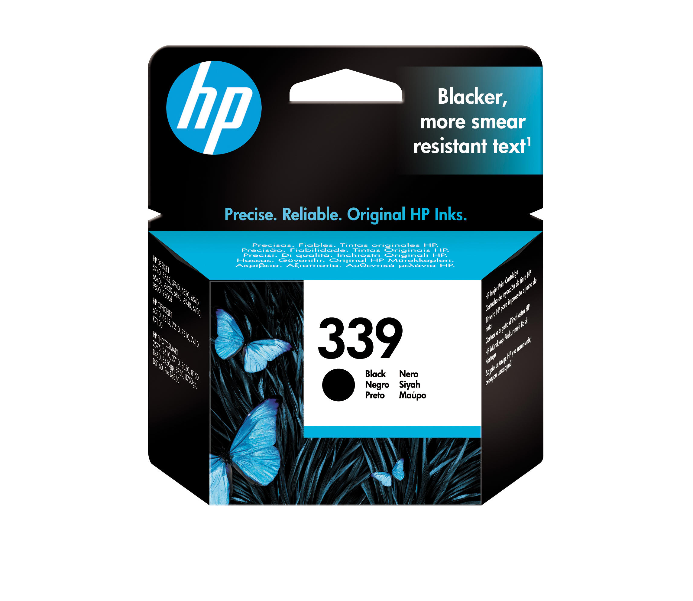 HP C8767EE/339 Printhead cartridge black, 860 pages ISO/IEC 24711 21ml for HP DeskJet 5740/5940/6940/9800/PhotoSmart 8750