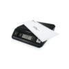 e9882306641dc669fa0f805b84e65214e77b376d Compact Size 18.5 cm L x 16.1 cm W x 4.4 cm H. Type: Electronic postal scale, Maximum weight capacity: 2 kg, Accuracy: 1 g. Power requirements: 3 x AAA/LR03. Dimensions (WxDxH): 16