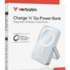 Verbatim Charge ´n´ Go Magnetic Wireless Power Bank with stand - 10000 mAh Blue