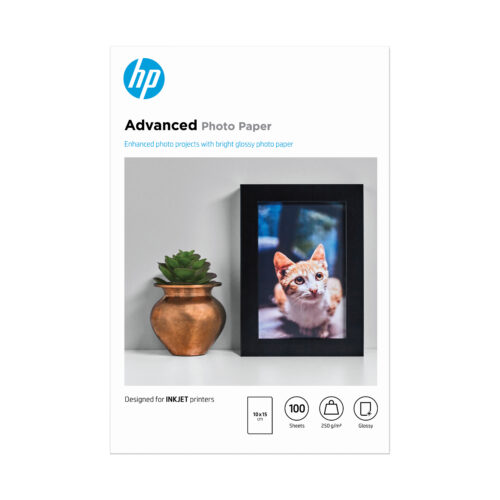 HP Q8692A High-glossy-photopaper 100 sheet 10x15 cm 250g/m² for InkJet