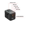 ed119375859bed73b5ad2df9640b2130 Verbatim UTA-05 65W GaN III Universal Travel Adapter with 2 x USB-C PD & QC 4+ & 2 x USB-A ports