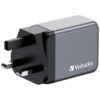 ed5de924b36868ce49065ca9b0156ded Verbatim GNC-65 GaN Charger 65W with 2 x USB-C PD 65W / 1 x USB-A QC 3.0 (EU/UK/US)