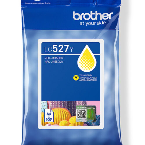 ef6057346de52a6506fef8da35aa4e3c78914ffc Brother LC-527Y Ink cartridge yellow, 900 pages ISO/IEC 19752 for Brother MFC-J 4350
