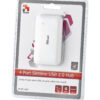 Trust 4 Port Slimline USB 2.0 Hub 480 Mbit/s White