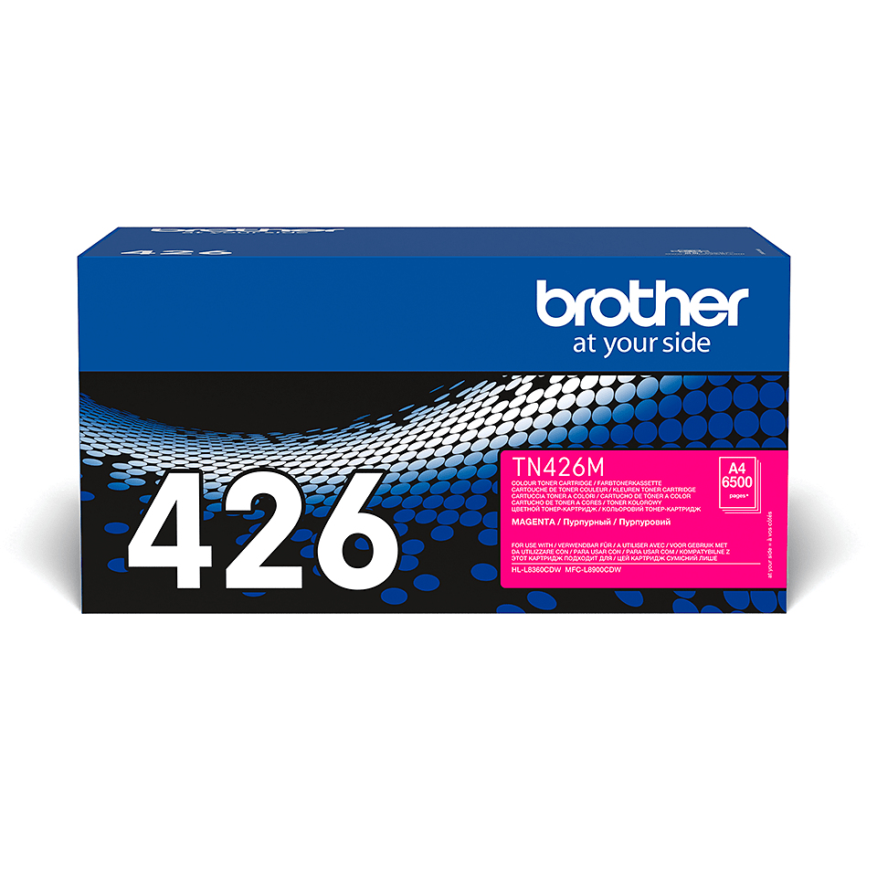 Brother TN-426M Toner-kit magenta extra High-Capacity high-capacity, 6.500 pages ISO/IEC 19752 for Brother HL-L 8360