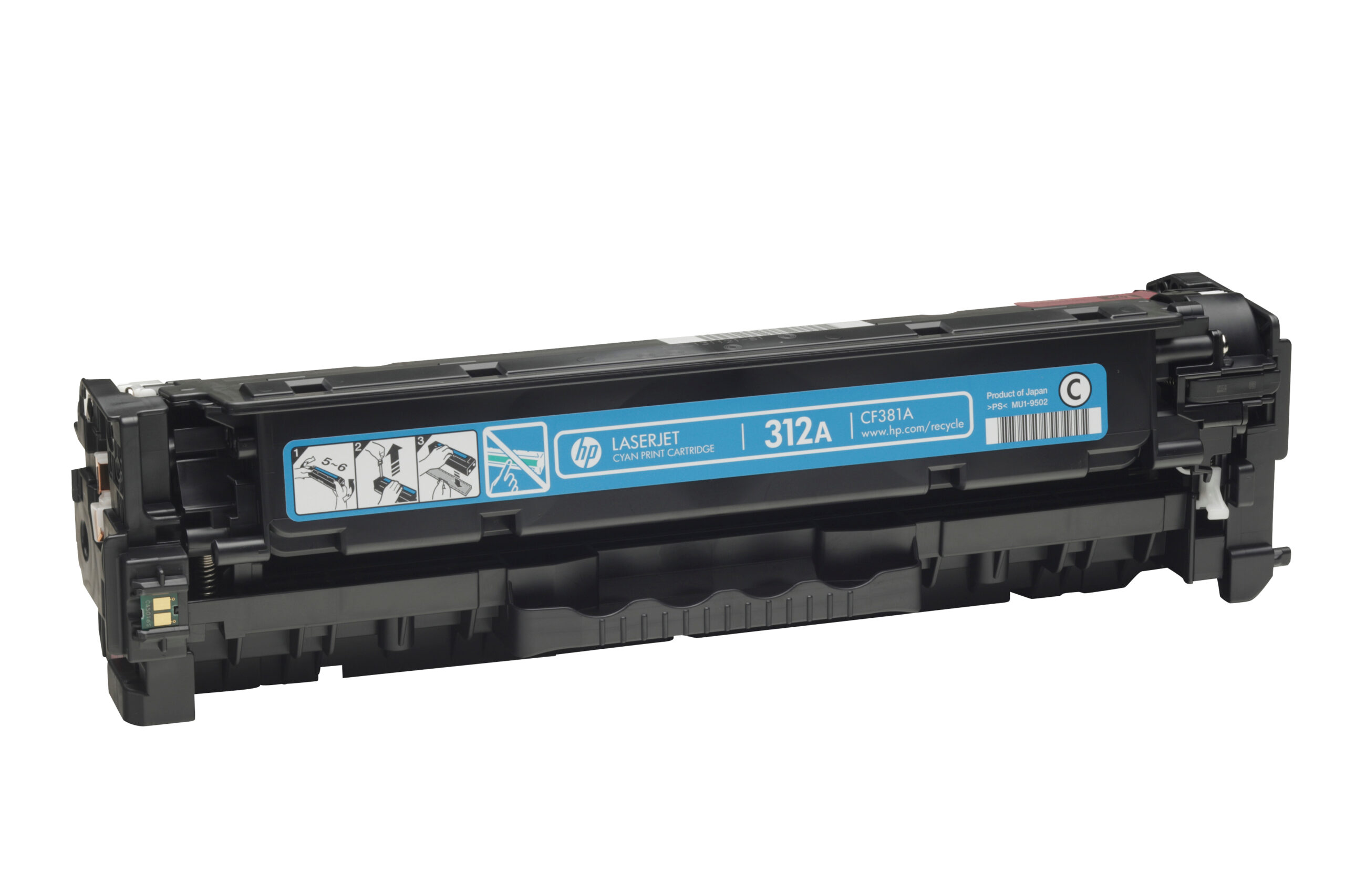 HP CF381A/312A Toner cartridge cyan, 2.700 pages ISO/IEC 19798 for HP CLJ Pro M 476