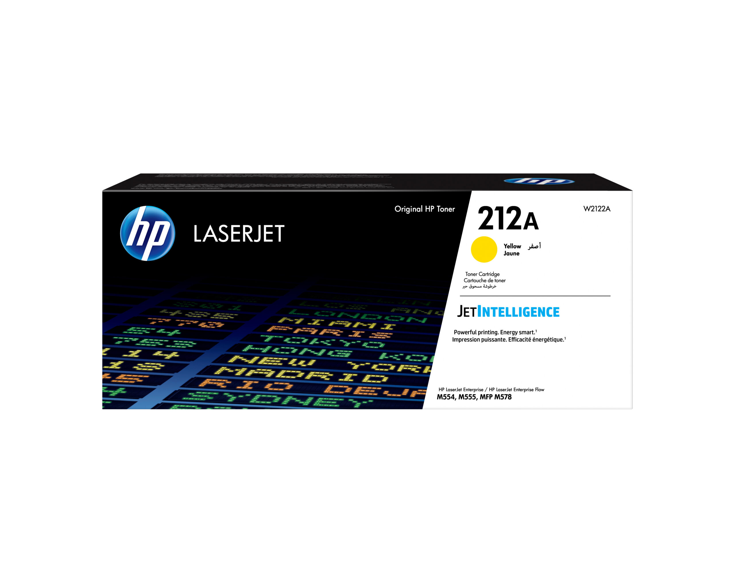 HP W2122A/212A Toner cartridge yellow, 4.500 pages ISO/IEC 19752 for HP CLJ M 554