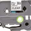 Brother TZE-151 DirectLabel black on Transparent Laminat 24mm x 8m for Brother P-Touch TZ 3.5-24mm/HSE/36mm/6-24mm/6-36mm