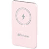 Verbatim Charge ´n´ Go Magnetic Wireless Power Bank 5000mAh Pink