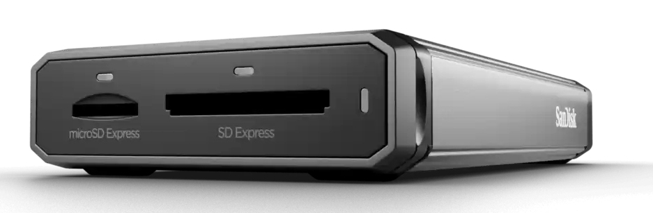 f51e649bafd491369dd1fba7547e5392c891332f SanDisk PRO-READER card reader USB 3.2 Gen 2 (3.1 Gen 2) Type-C Black, Grey
