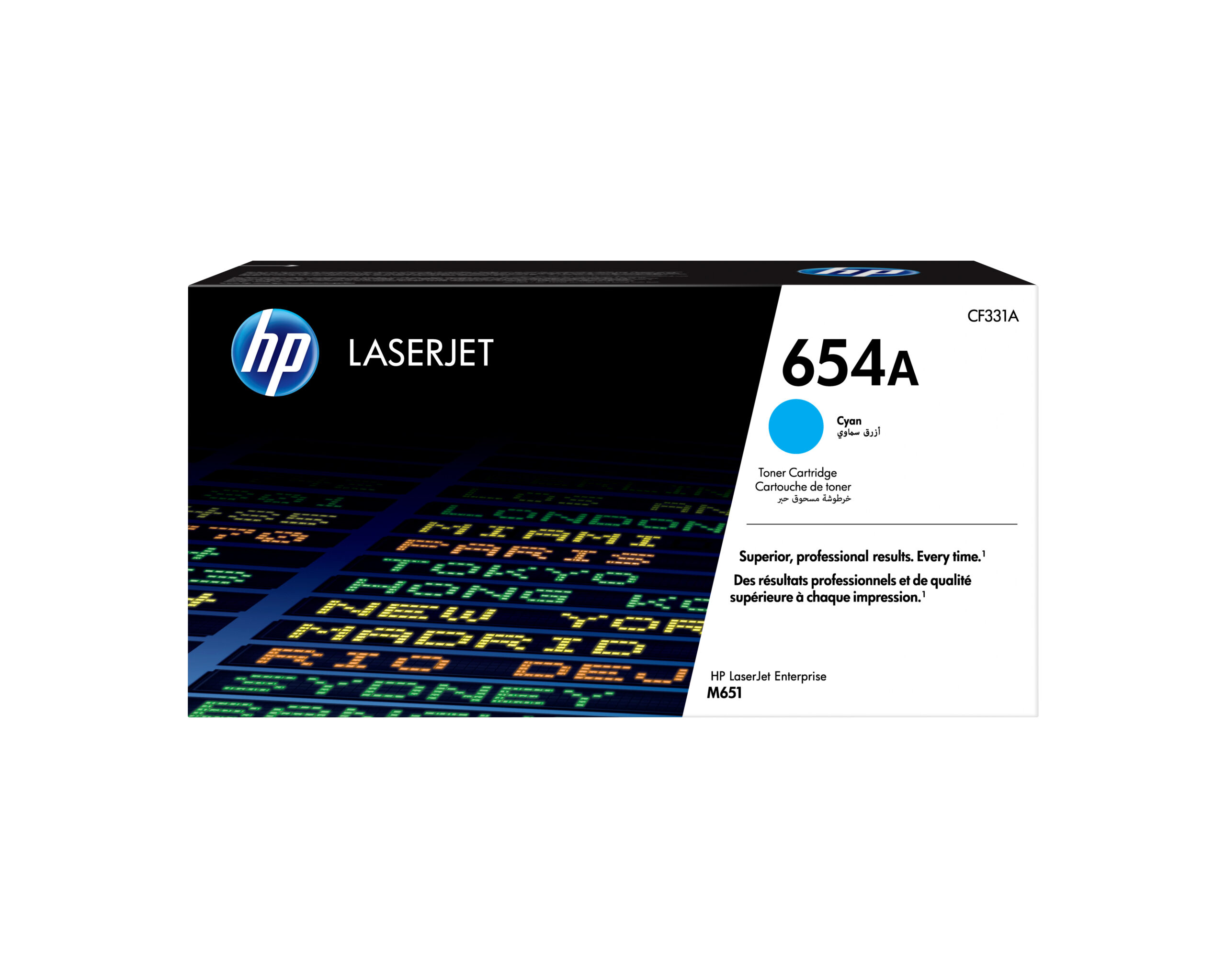 HP CF331A/654A Toner cartridge cyan, 15.000 pages ISO/IEC 19798 for HP Color LaserJet M 651