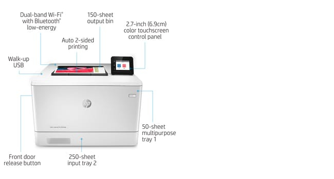 f5e3a22989bbd1ee9b6c1092ac419459 HP Color LaserJet Pro MFP M454dn Multifunction Colorlaser (W1Y44A)