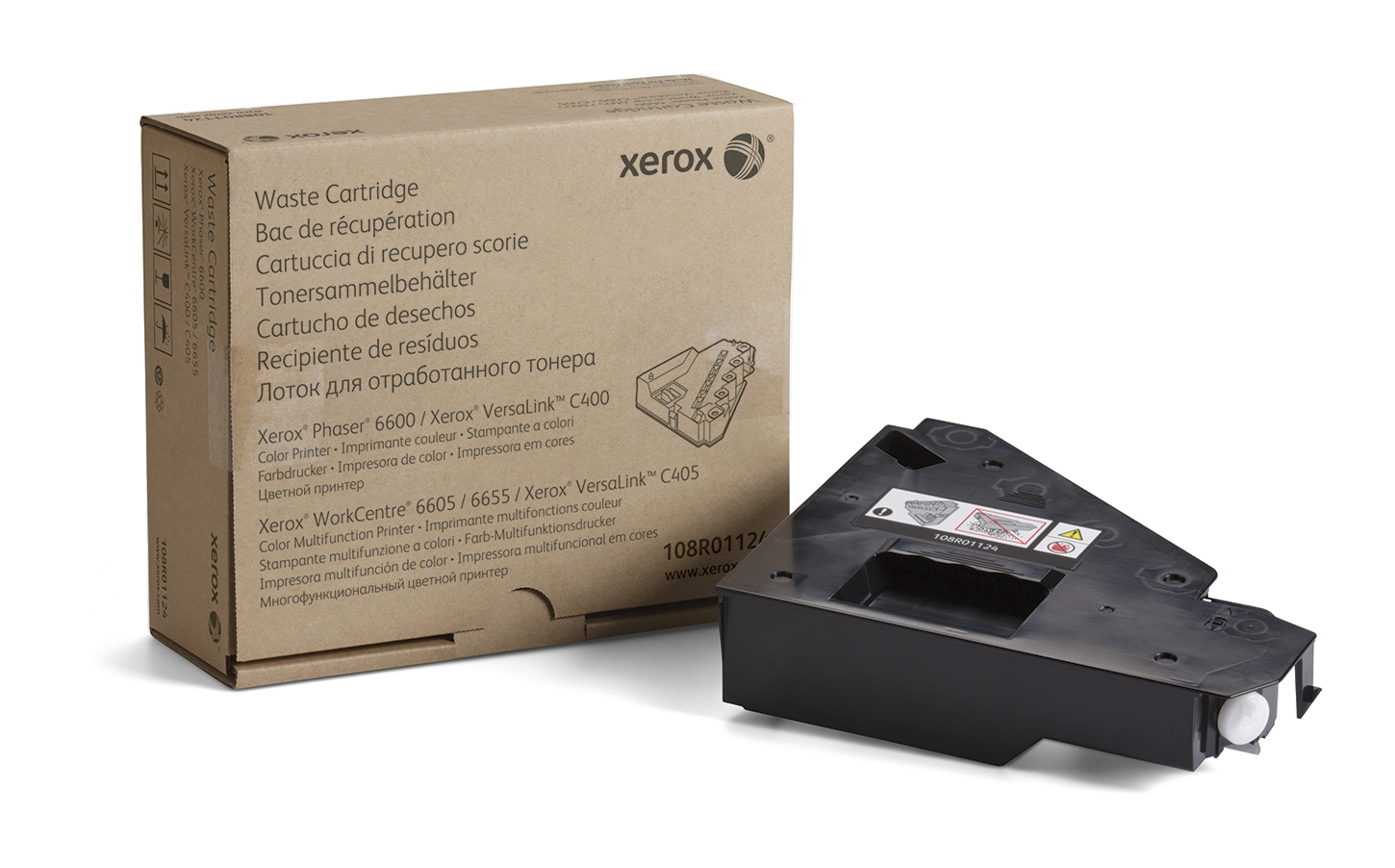 Xerox 108R01124 Toner waste box, 30.000 pages for Xerox Phaser 6600/VersaLink C 400/WC 6655