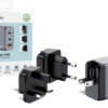 f802c43adcd823438432daff95266a78 Verbatim GNC-65 GaN Charger 65W with 2 x USB-C PD 65W / 1 x USB-A QC 3.0 (EU/UK/US)